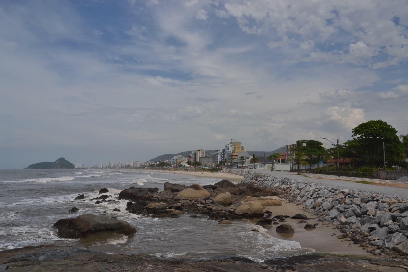 Orla e deslocamento na temporada