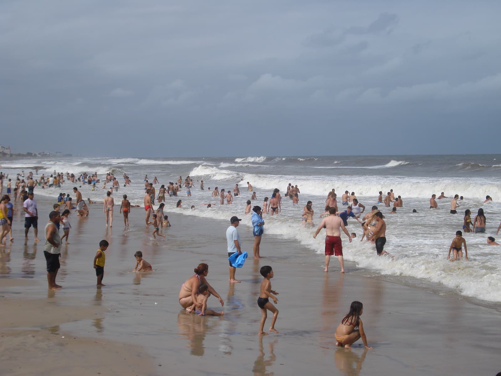 Orla em período de temporada